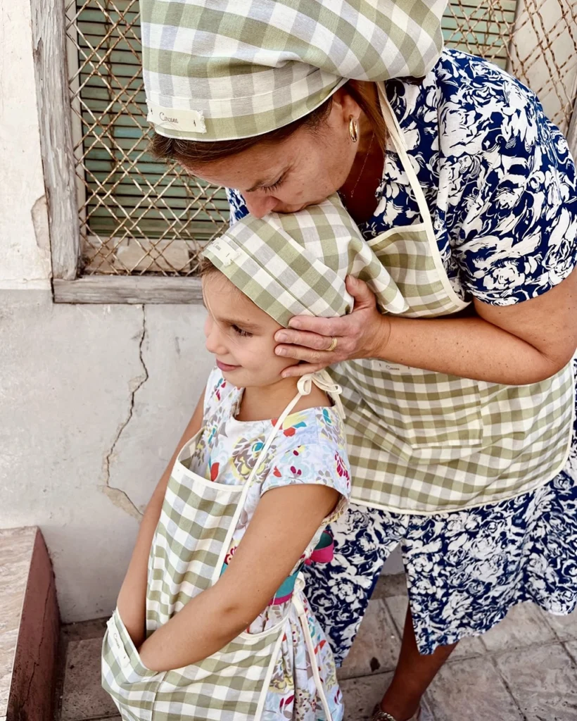 Pack Delantal y Pañoleta – Adulto y niño
