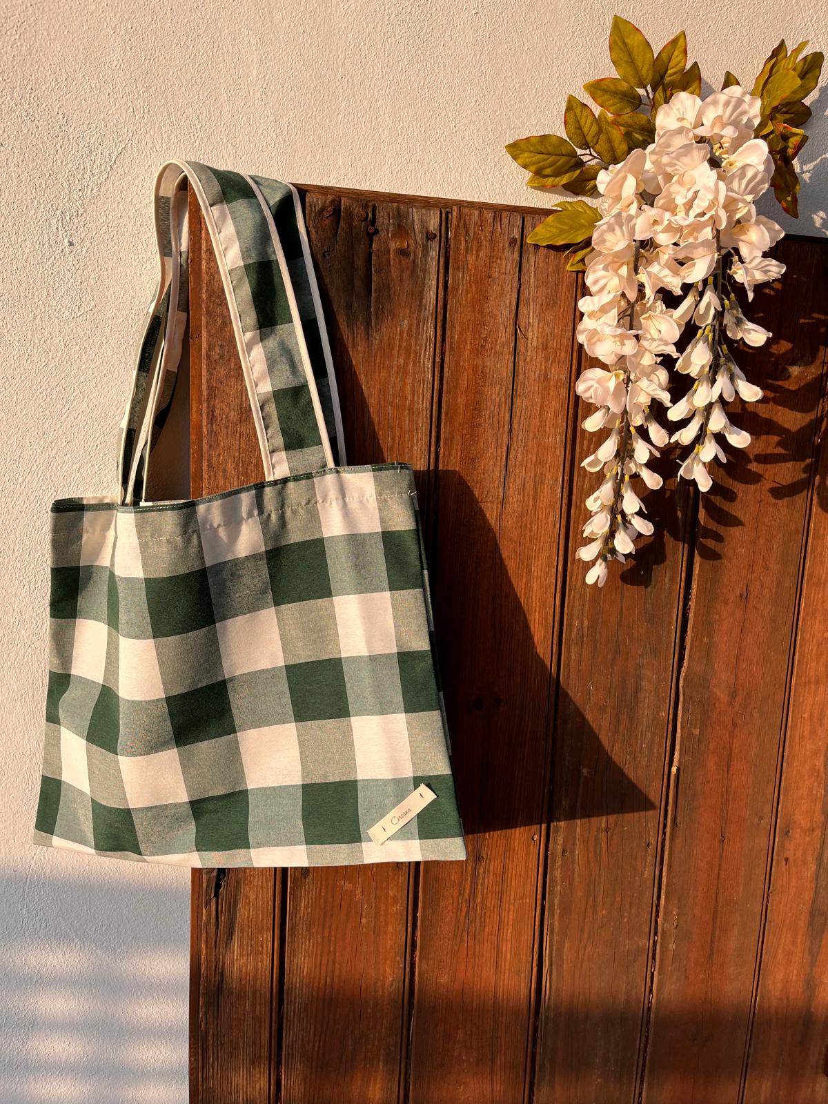 Totebag de tela artesanal - Imagen 7