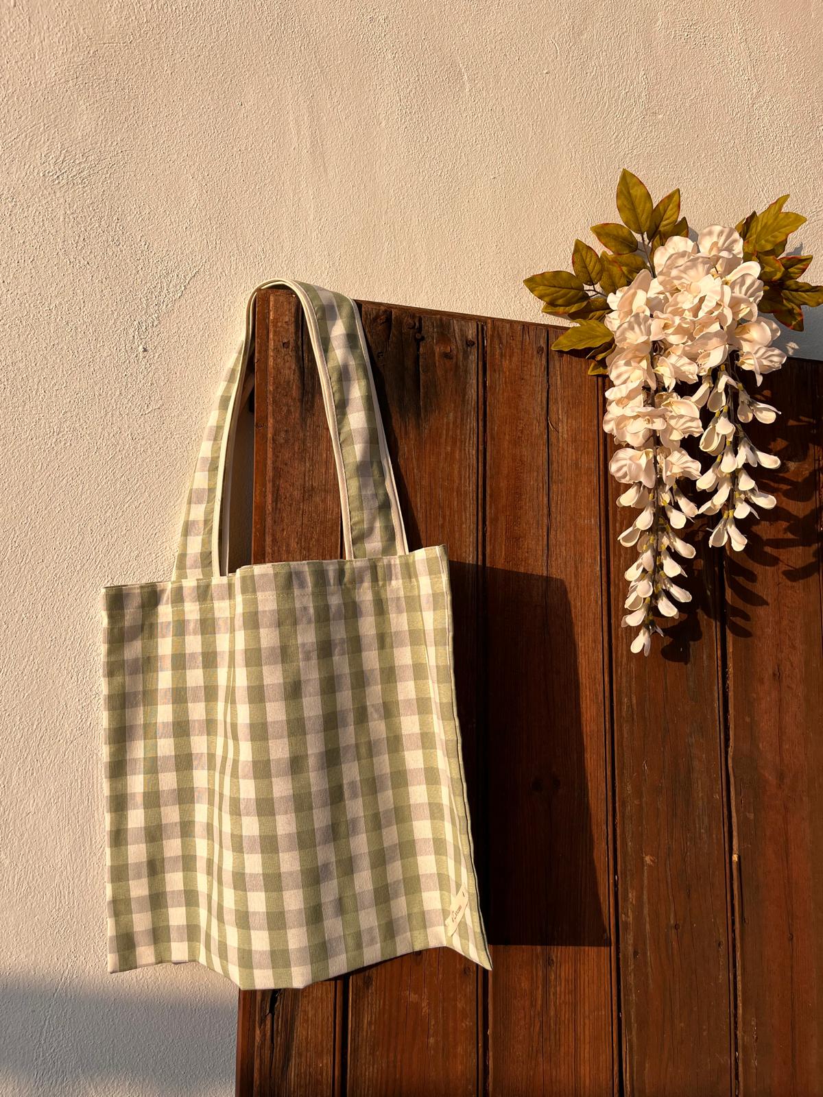 Totebag de tela artesanal - Imagen 9