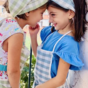 Pack de 2 Delantales y Pañoletas - Para niños