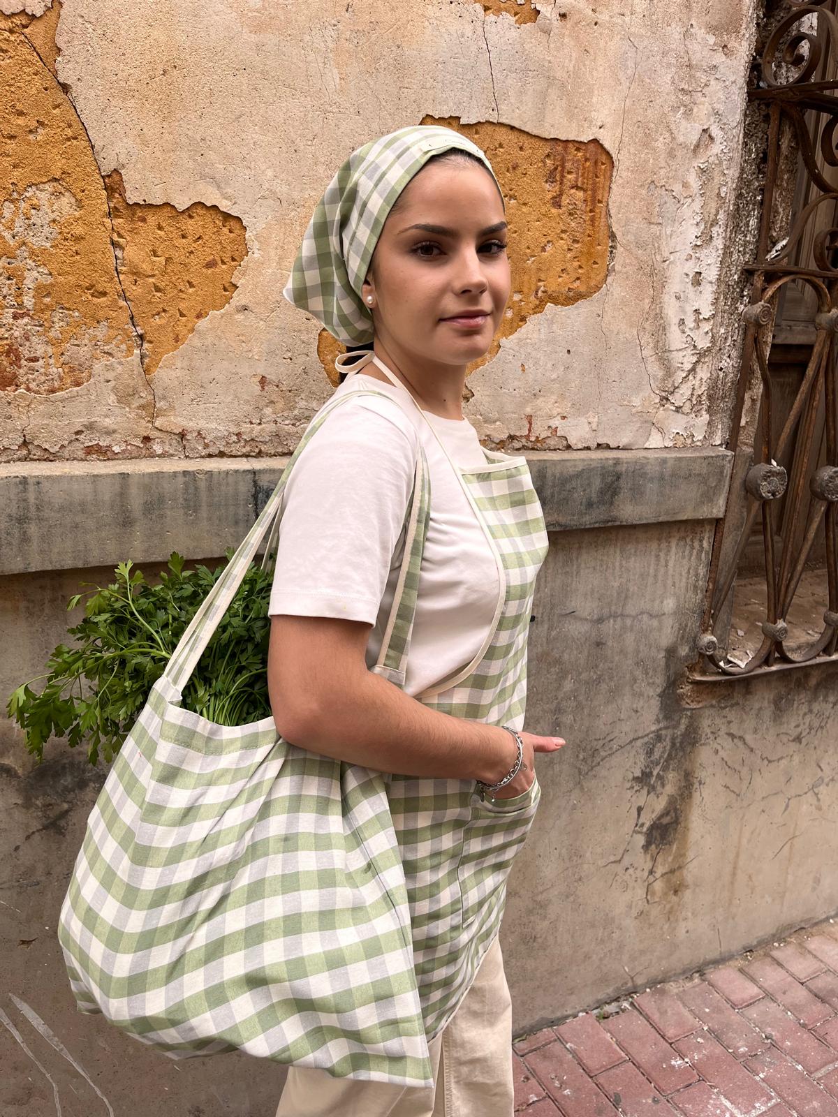 Totebag de tela artesanal