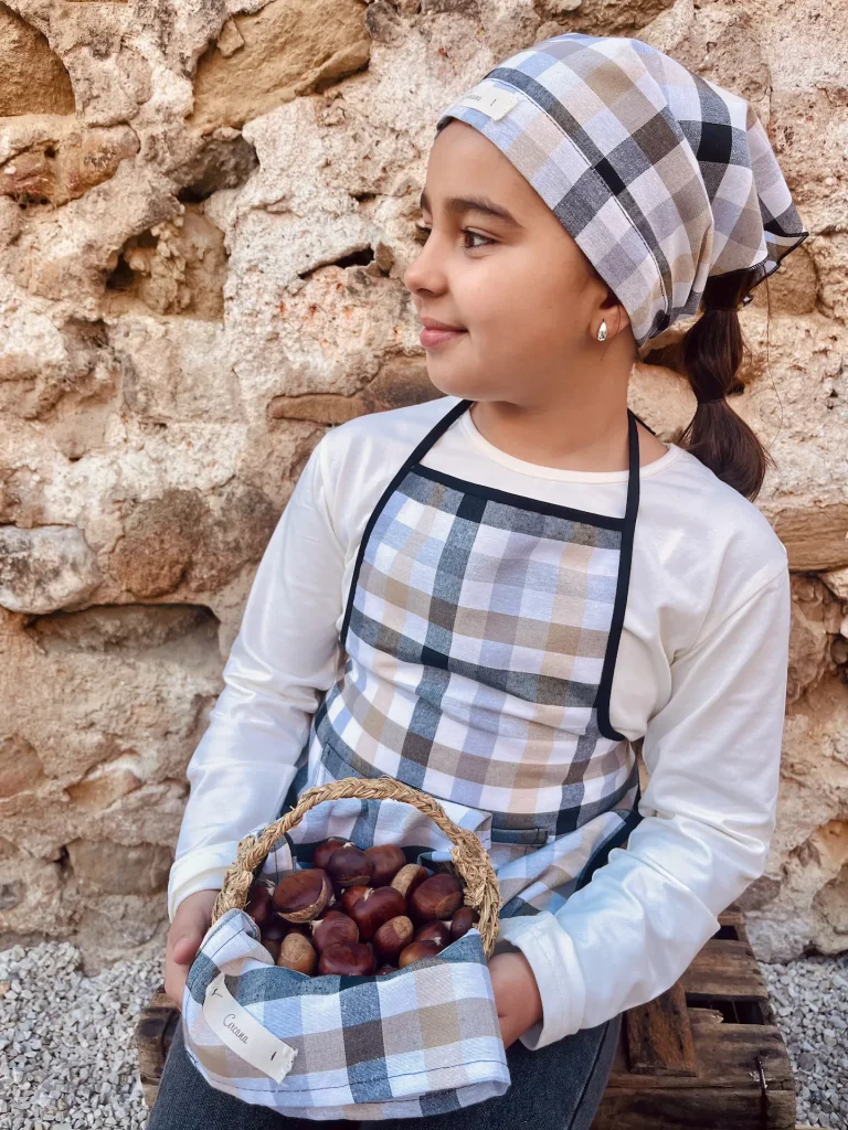 Traje de castañera niña